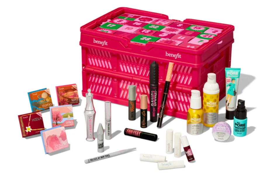 Calendario Avvento Benefit Natale 2024 24 giorni di makeup