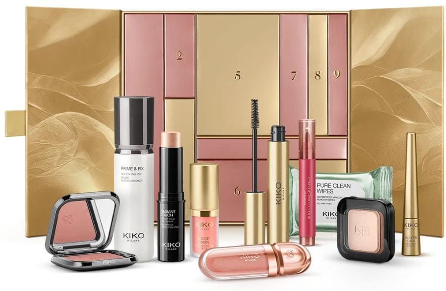 Cosa contiene il Calendario Kiko Golden Oasis