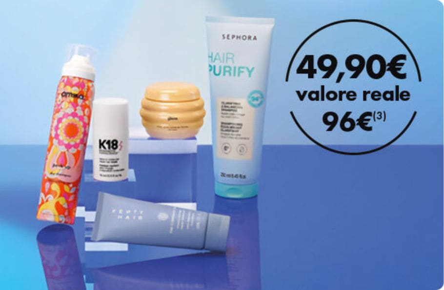 Cofanetti Sephora Favorites Silky Hair Secrets