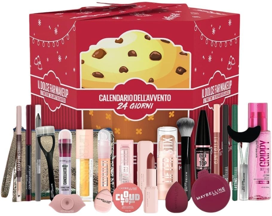 Contenuto del Calendario Beauty di Maybelline 2026
