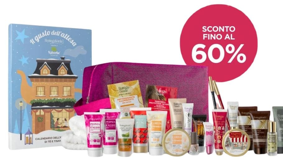 Calendari Avvento Beauty Bottega Verde 2025