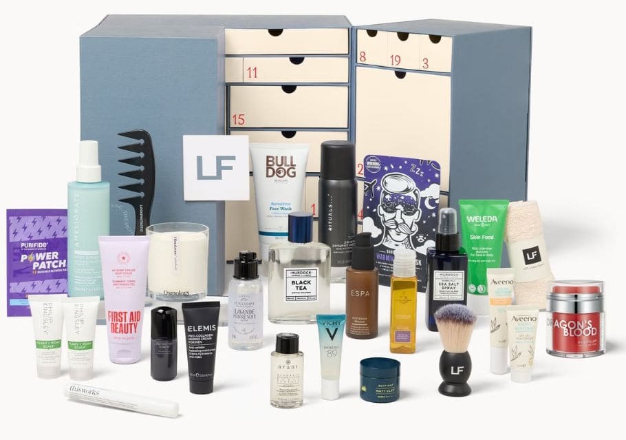 Lookfantastic Calendario beauty uomo 2026