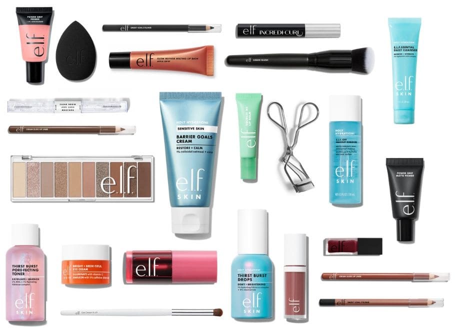 Contenuto del Calendario Beauty e.l.f. Cosmetics 2026
